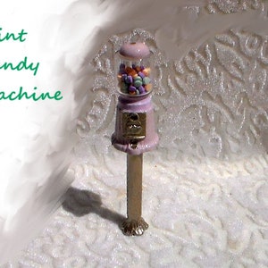 Miniature Candy Machine 1:12 Scale Dollhouse