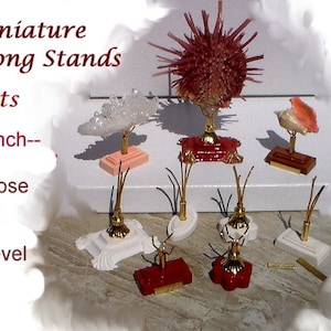 Miniature Stands Dollhouse 1:12 Scale