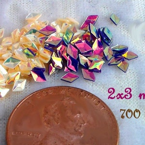 Secuencia de diamantes Brillo láser Brillo acrílico Artesanía Ebellishment