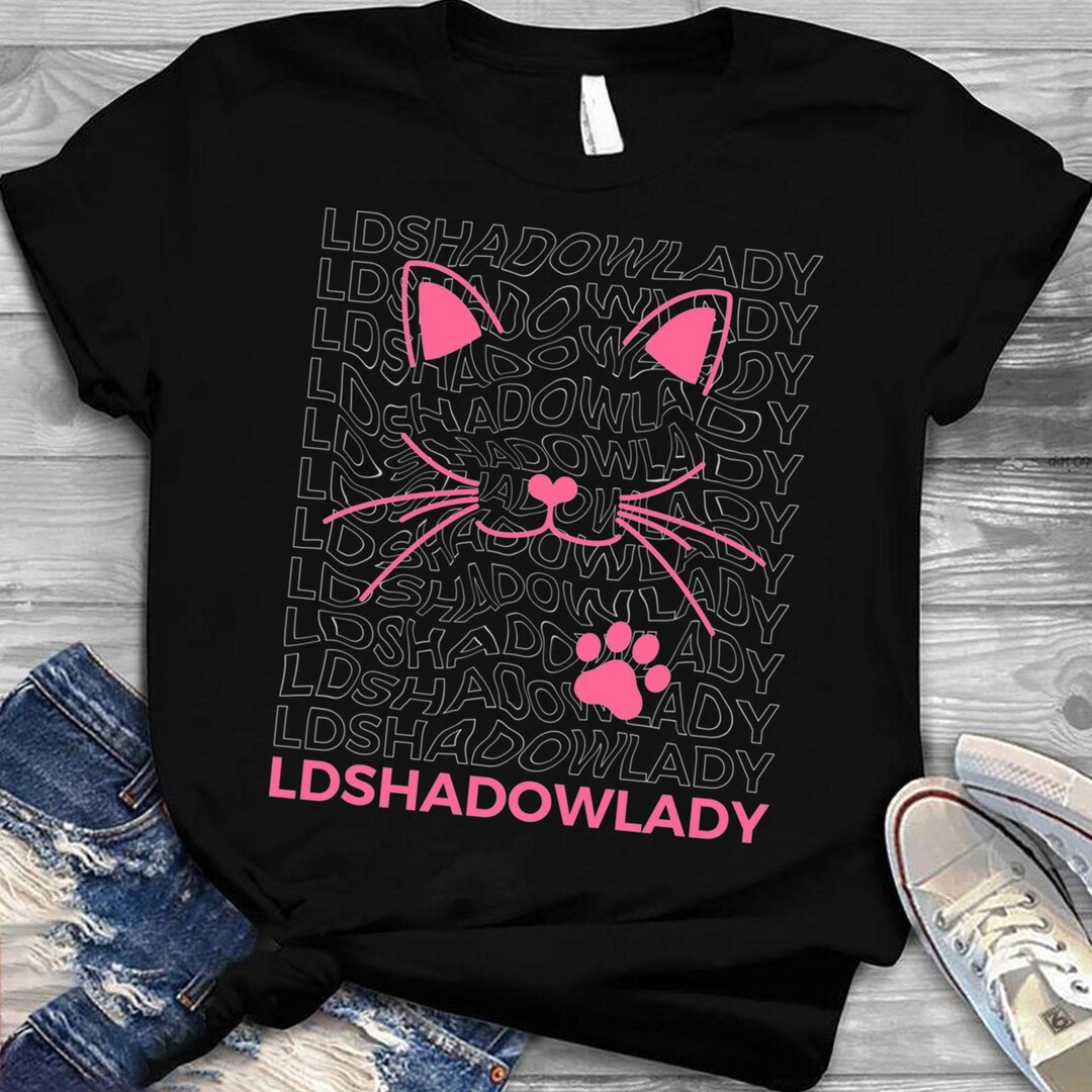 ldshadowlady-merch-ldshadowlady-logo-t-shirt-etsy