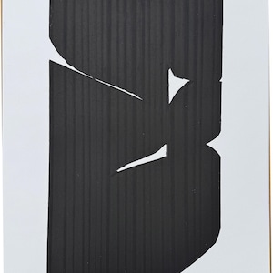 Art Prints . Minimalist Print in black and white printmaking: &quot;Rebounding &quot;.  unframed .