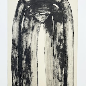 Original Etching . Minimalist . Architectural : &quot;Arched&quot; . Print Size 15&quot; x 20&quot; . Unframed