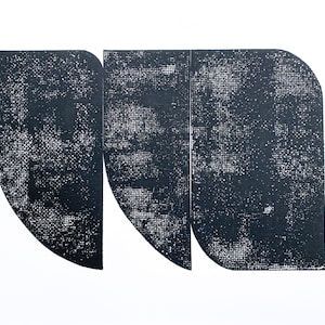 Static 2 (2) : 20”x 15&quot; . unframed .Minimalist Design. Art Print . Modern Black and White home decor. Sale