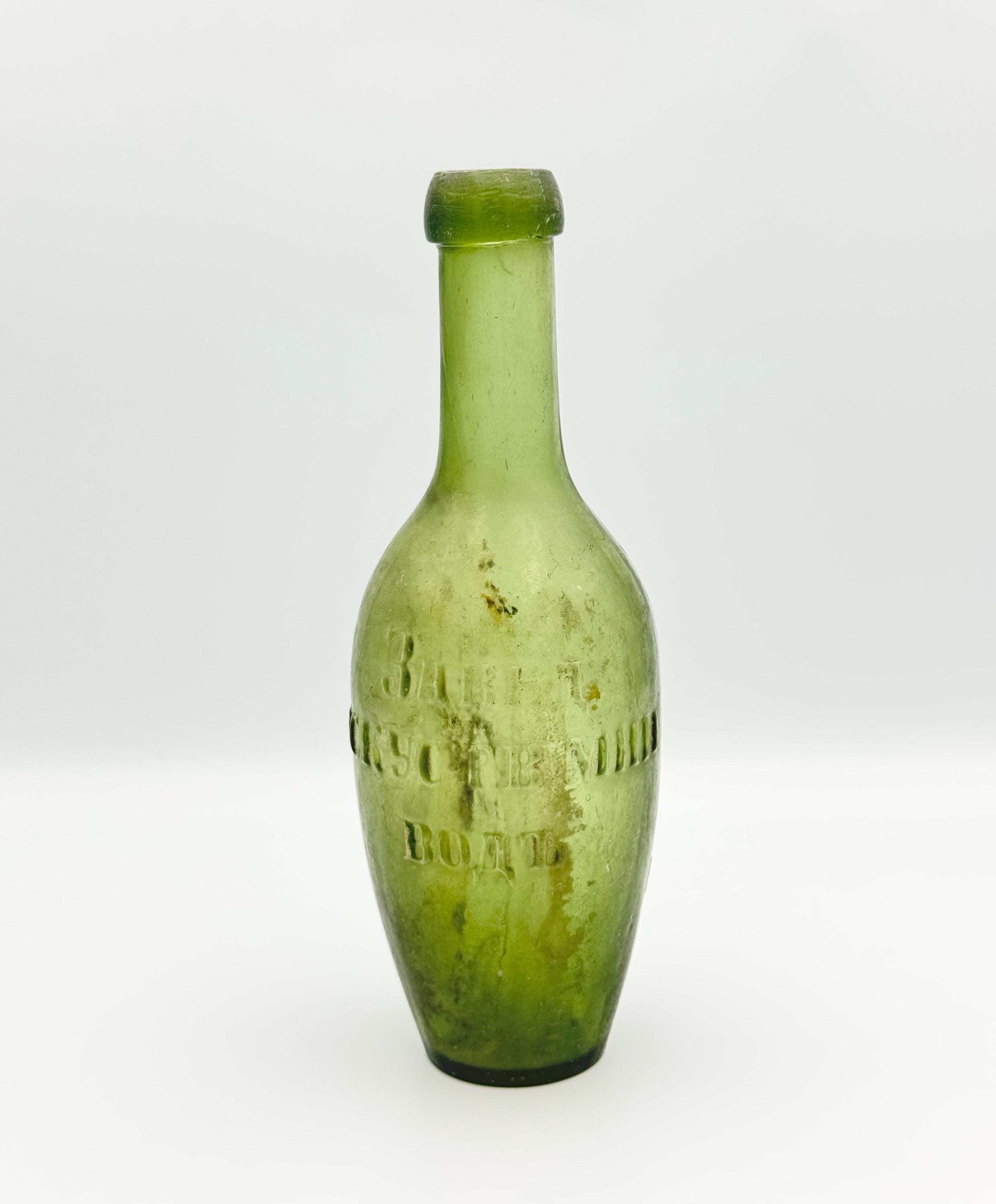 820古代ロシア　ガラス瓶　アンティーク　送料込み　260822 Antique Russian Bottle - Etsy