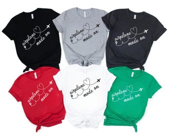 Camiseta de modo avión, camiseta de avión, camiseta de viaje a juego, regalo para viajeros, vacaciones familiares, camiseta de viaje de chicas, modo vacaciones, camiseta de grupo de aventuras