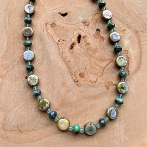 Ocean Dream Necklace | Beaded Necklace | Glass Beaded Necklace | Women’s  Jewelry | Necklace | Glass Necklace | Women’s Necklace