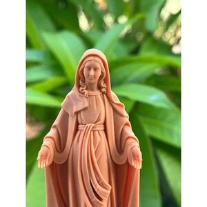 Virgin Mary Statue | Blessed Mother Figurine | Catholic Home Decor | Religious Gift for Prayer Altar  