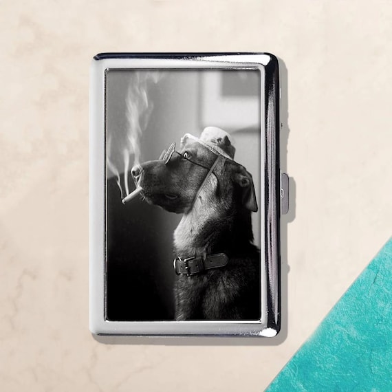 metal cigarette case wallet Amazon.com: Cigarette Case Victorian Style Metal Holder for Regular, King  and 100's Size Pocket Protective Security Wallet (ES100, Silver) : Health &  Household