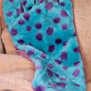 Fur Foot Pillow image 1