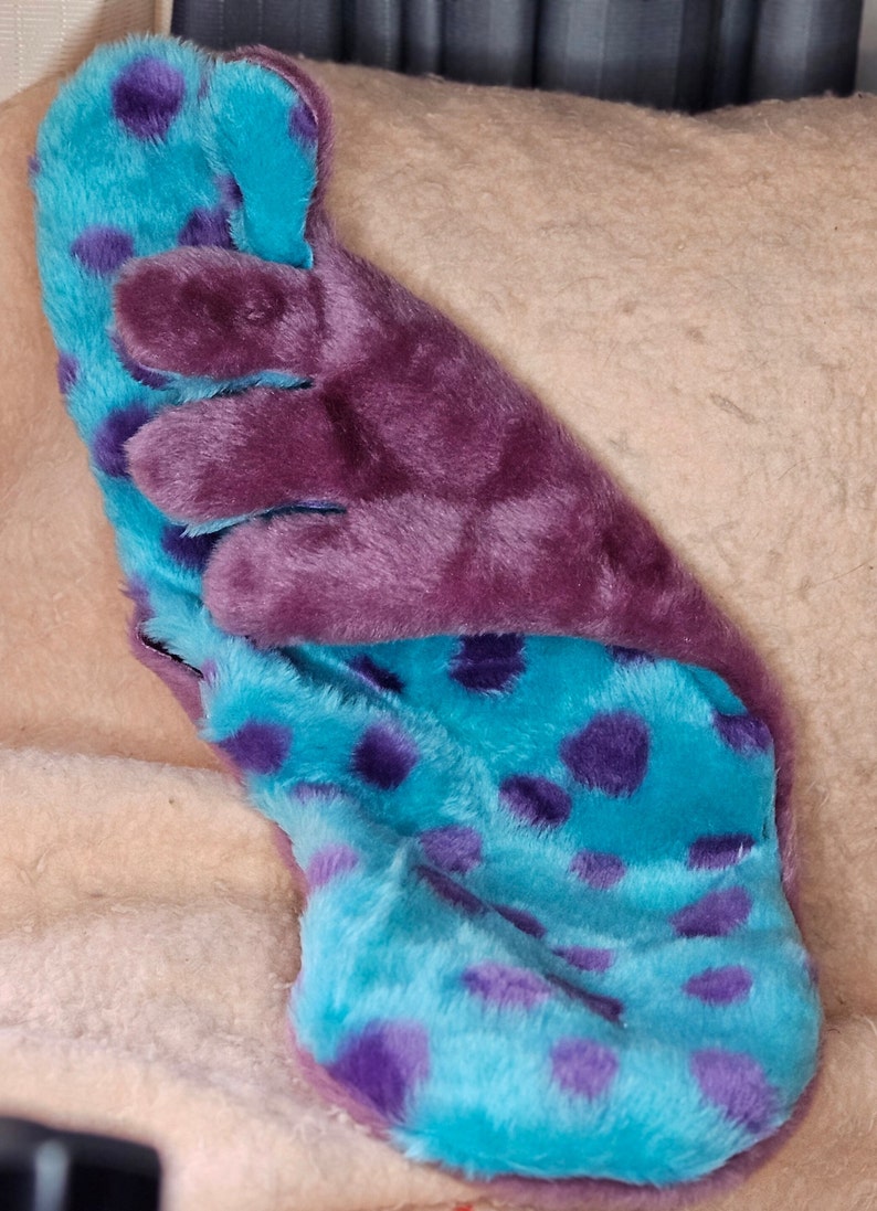 Fur Foot Pillow image 2