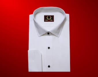 Custom Bespoke Oxford White Shirt - Tailored Elegance