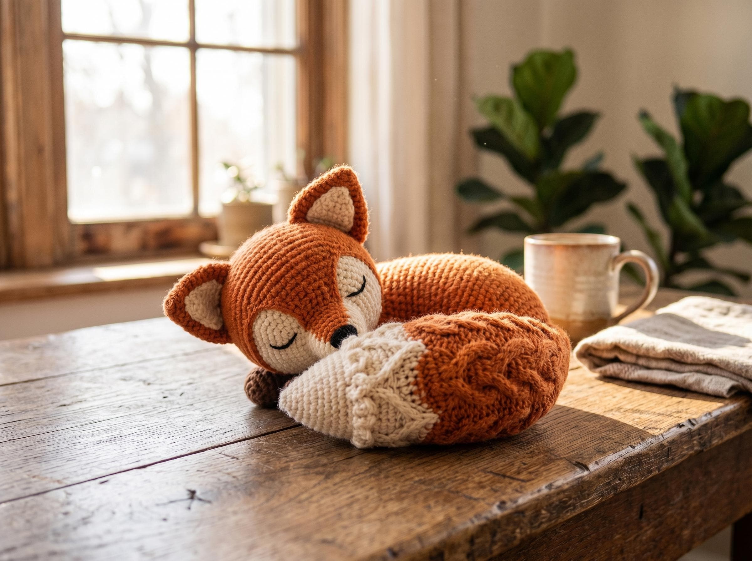 40 Fox Crochet Patterns: Fun & Easy Projects for Crafty Individuals 1 Amigurumi Fox Amigurumi Sleeping Fox Tutorial