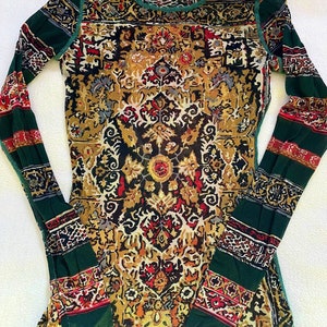 Vintage designer Jean Paul Gaultier blouse top shirt size medium free shipping