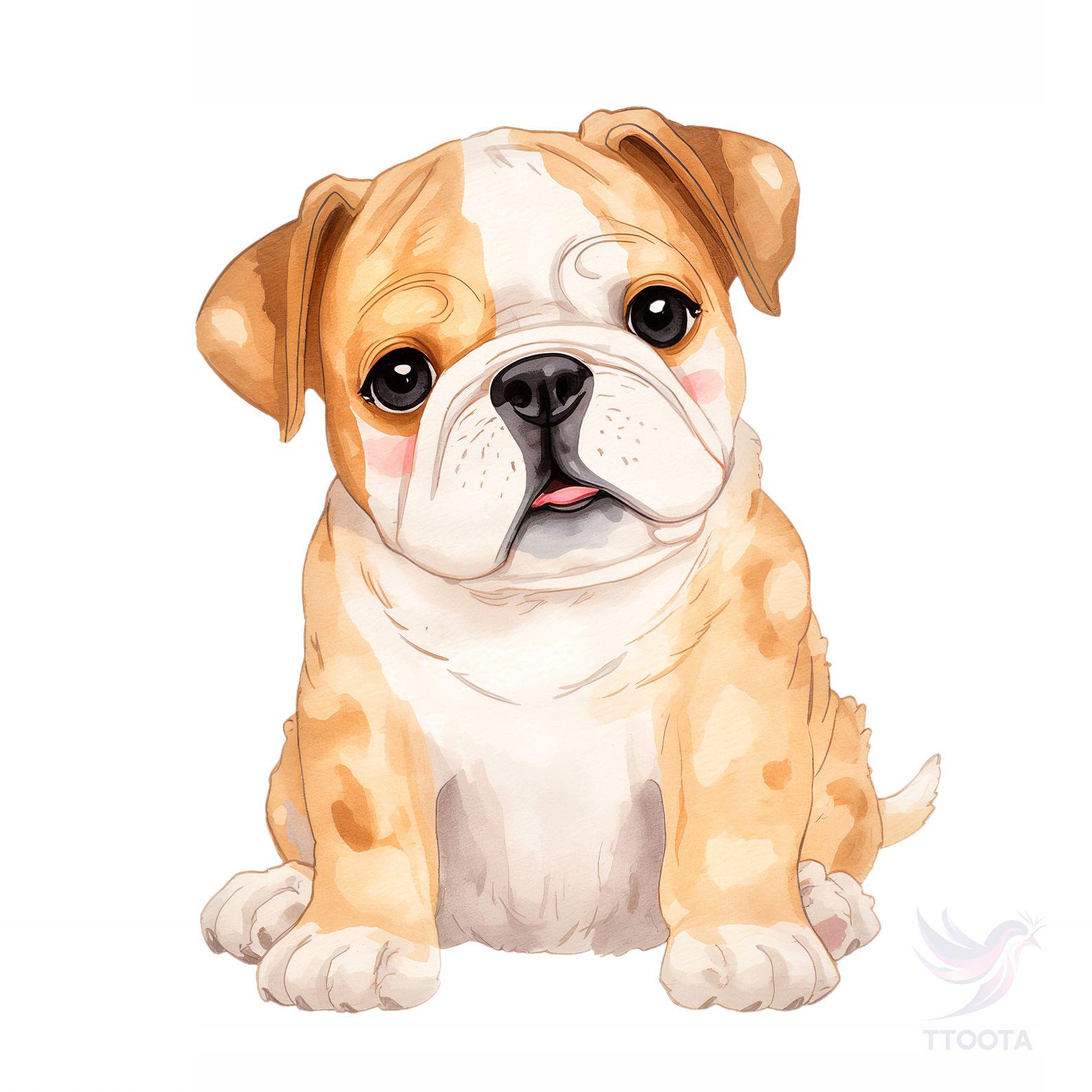 10 Watercolor Puppy Clipart: Dog Breeds PNG Bundle (digital Download ...