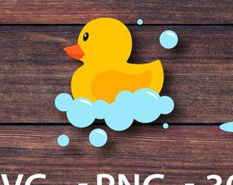 Rubber Duck Svg, Rubber Duck Bundle, Rubber Ducky Cut File, Duck Silhouette, Baby Duck SVG Clipart - Digital Download