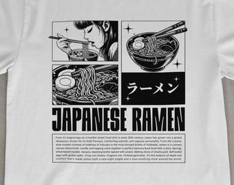 Ramen Graphic Relaxed Tee – Unisex Relaxed Fit Organic T-Shirt | Visual Therapy Club Foodie Collection