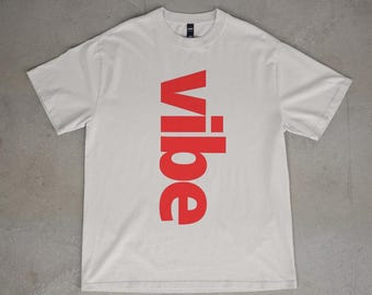 Vibe Tee – Unisex Relaxed Fit Organic T-Shirt | Visual Therapy Core Collection