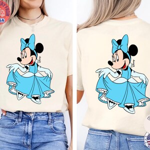 Minnie Mouse Princess Shirt Disney Princess Tee Cute Minnie Shirt Disney Women Shirt Magic Kingdom Outfit Disney Gift for Her image 4