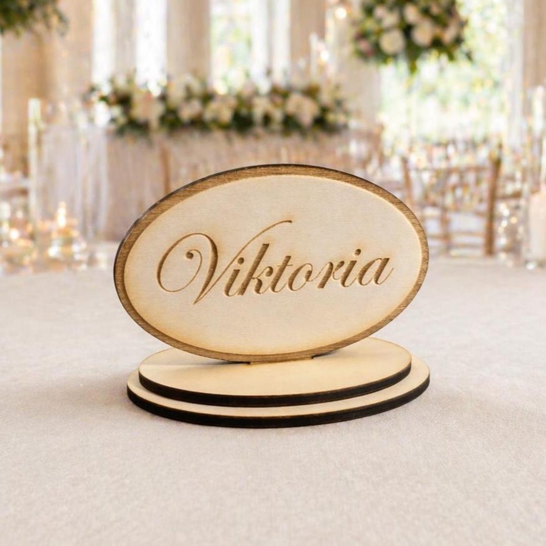 Personalized Table Name Sign Template | Wedding Place Card Printable ...