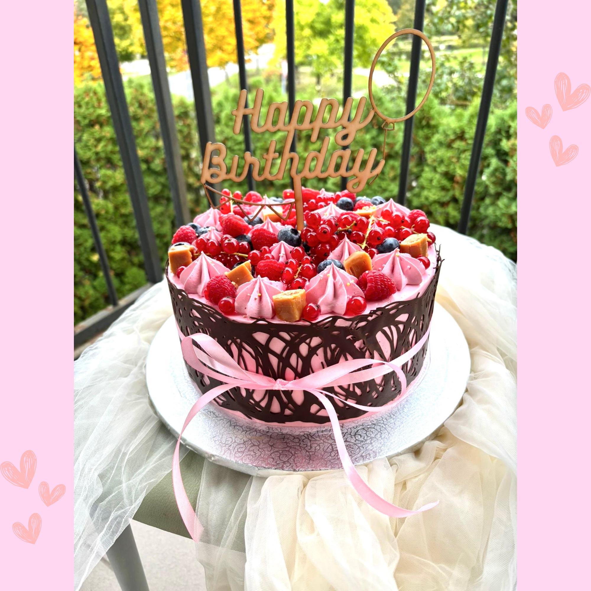 10x Happy Birthday Tortendeckel-Set In Schwarz – Wiederverwendbare Kuchenstecker Für Geburtstage, Babypartys & Co