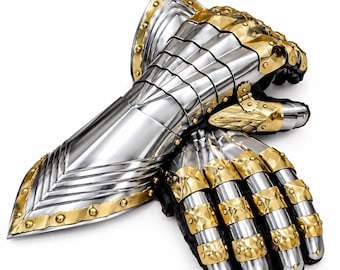 Gothic Knight Gauntlets : Knight Armor – Historical Medieval Costume