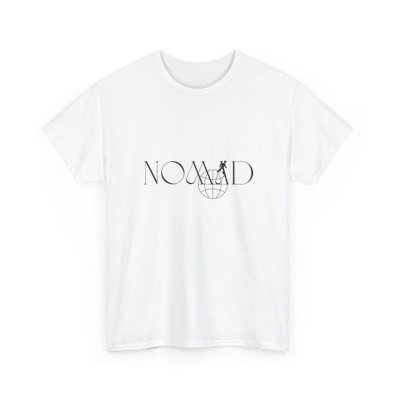 Nomad Graphic Tee: Unisex äventyrströja i kraftig bomull bild 2