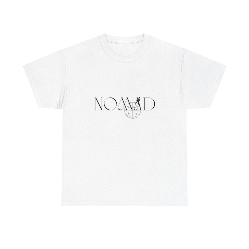 Nomad Graphic Tee: Unisex äventyrströja i kraftig bomull bild 1