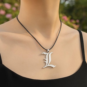 Deathnote Necklace - Etsy