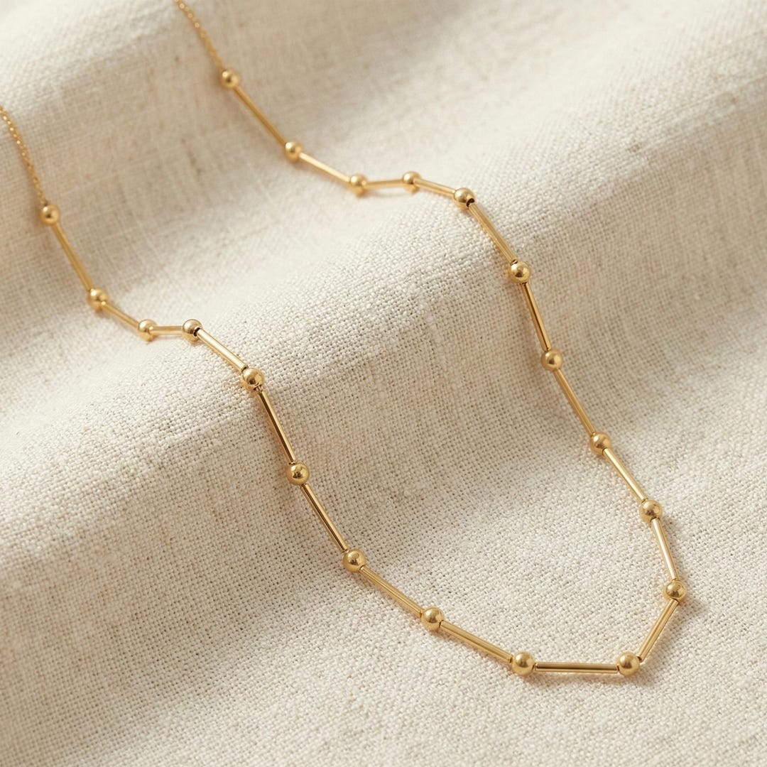 Personalized Morse Code Necklace | Custom Hidden Message Jewelry | Gold ...