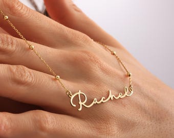 Collana NOME donna in acciaio 316L | ciondolo con nome personalizzato | Made in Italy PATRIZIA
