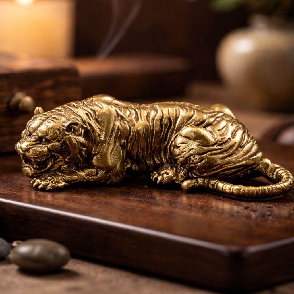 Tiger figurine - Etsy 日本