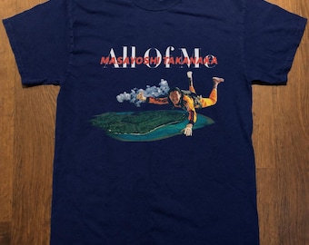 Chemise Masayoshi Takanaka, jazz fusion rock japonais, t-shirt groupe de rock alternatif des années 90