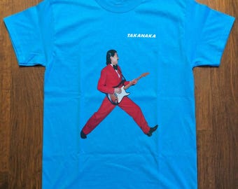 T-shirt graphique Masayoshi Takanaka, chemise de groupe de musique japonaise, T-shirt unisexe Style années 90