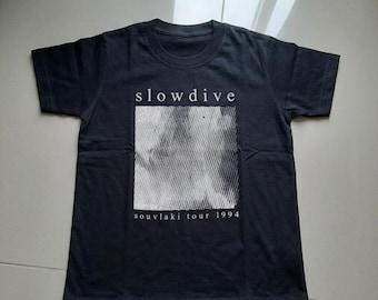 Camiseta Slowdive Souvlaki, Shoegaze dos anos 90, Camiseta de Metal Rock Merch, Presentes Slowdive, Camiseta Unissex