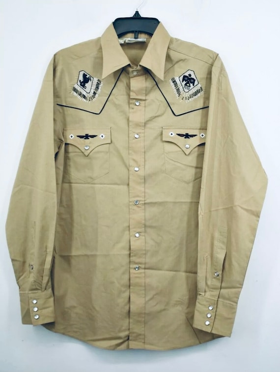 70s vintage Rocking K western shirt