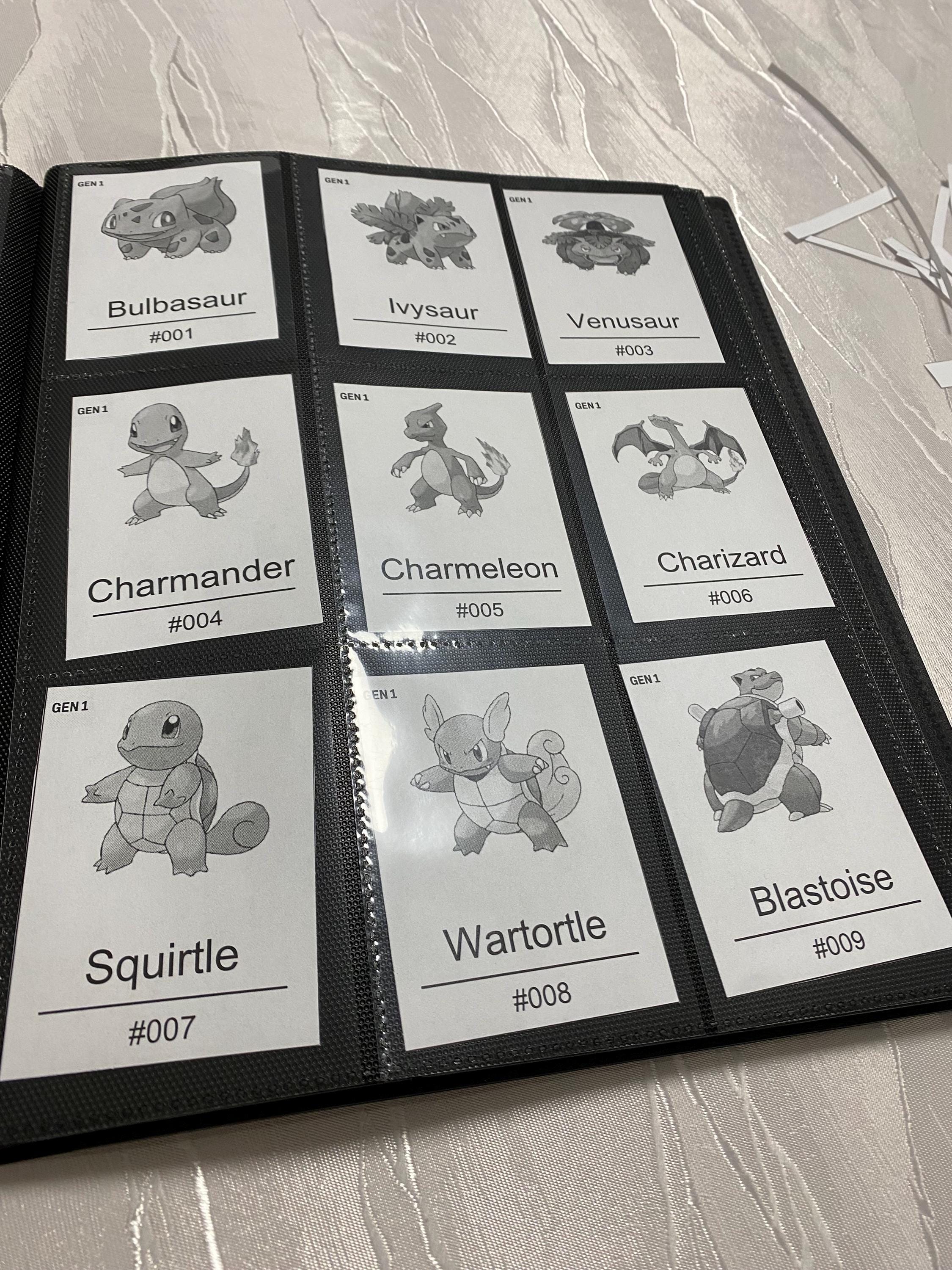 ポケモンカード　Ver ポケモン図鑑　コンプリート No.1〜1025 ポケモン図鑑 完全版 プレースホルダーカード (No. 1～1025、英語名