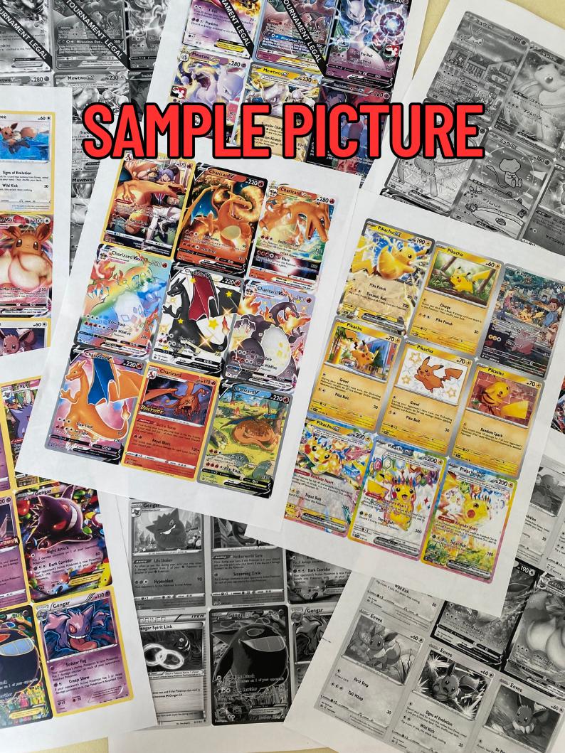 ポケモンスクラッチまとめ売り Venusaur Moltres 25枚 Pokémon Venusaur Master Set Checklist Printable | Binder