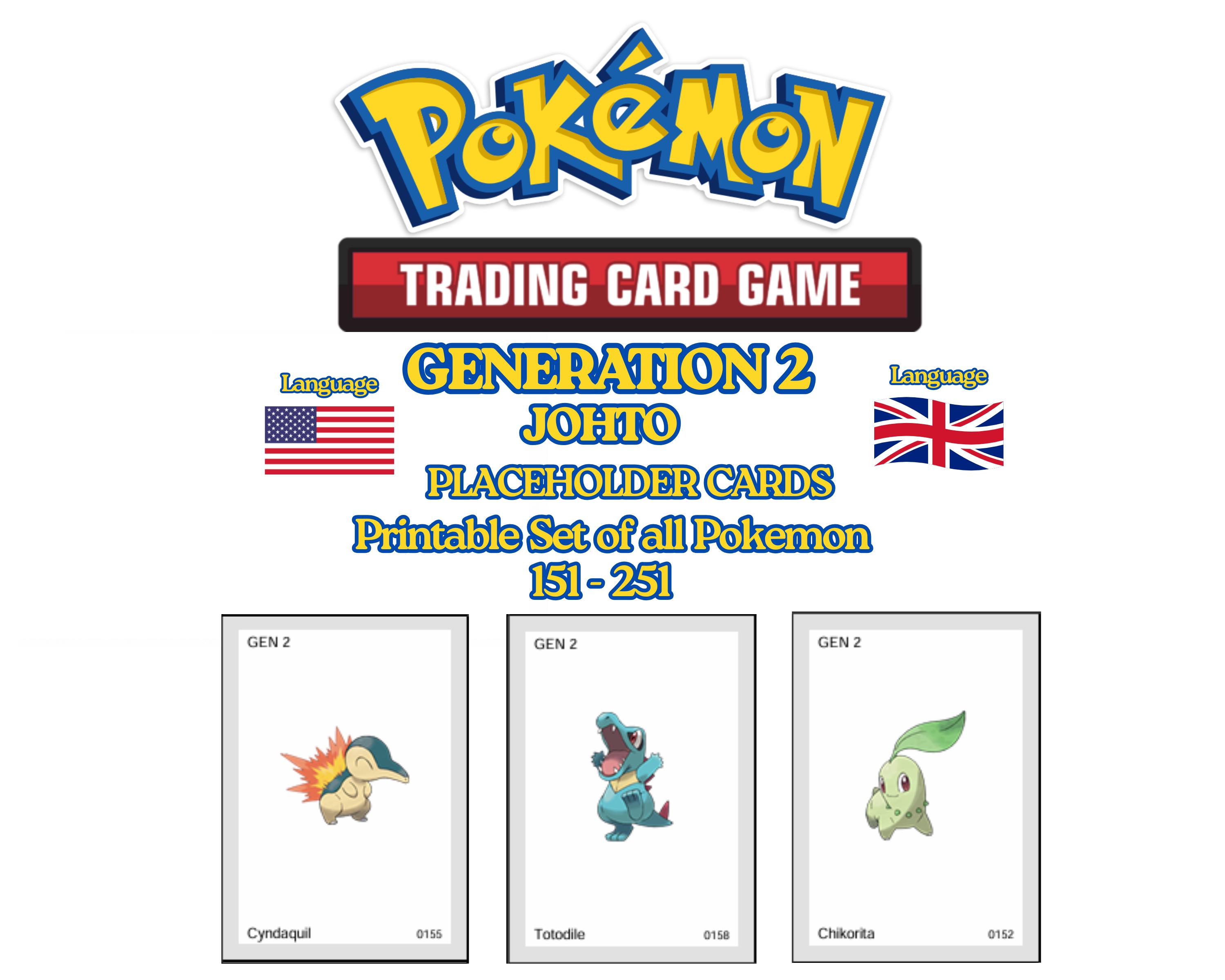generation 2 pokemon cards List of Still waiting for V and/or
