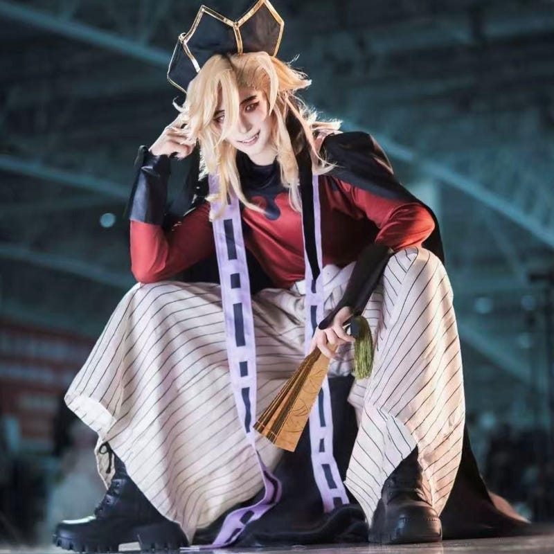 Douma Demon Slayer Cosplay Etsy Douma Demon Slayer Cosplay Etsy