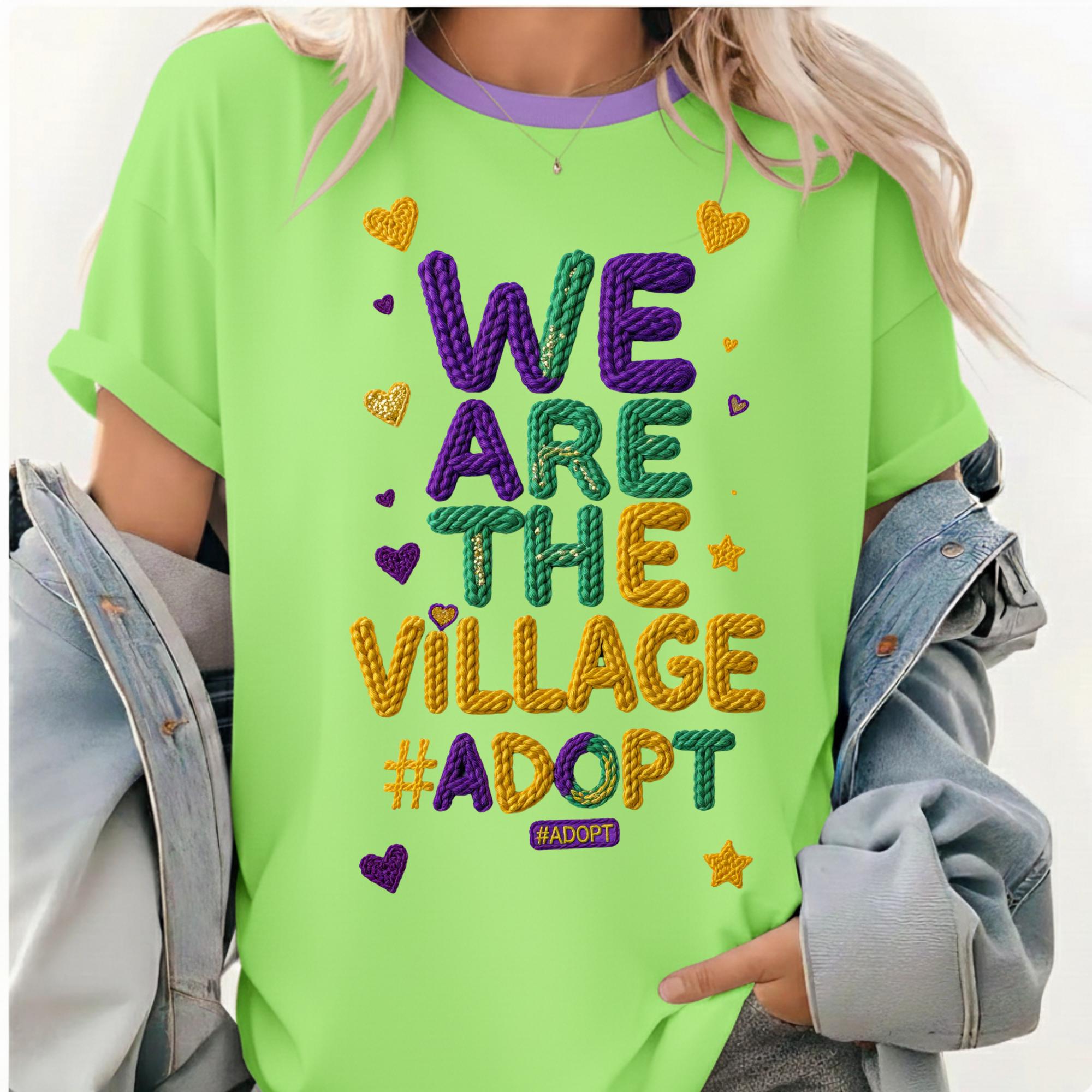 Village Adopt SVG PDF PNG Inspirational Adoption Quote Foster Care ...
