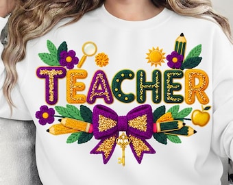 Teaching Is My Ministry Teacher Bible Verse Christian Png, Back To School Png, Kindergarten Teacher Png, Preppy Teacher Png, Digital File