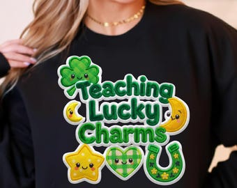 Teacher St Patrick's Day Bundle PNG, St Patricks Day Coquette Png design, Teacher Pencil png, Lucky teacher png, Shamrock png, Irish Png