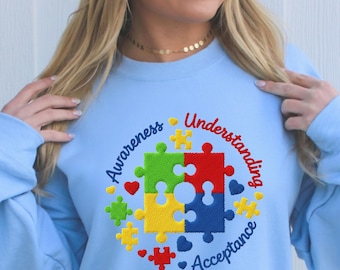 Brushstroke Autism png, Autism Awareness png, Autism bow png, Autism Awareness Ribbon png, Puzzle Pieces Png, hand drawn design