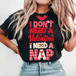 Funny Valentine Nap PNG Chenille Patch SVG Retro Gingham Sublimation Design Digital Download I Need A Nap PDF