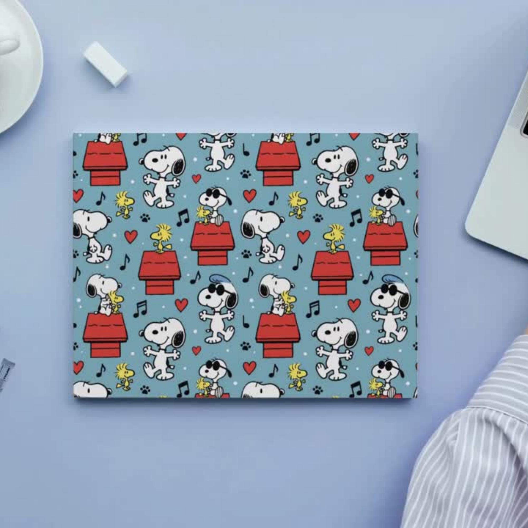Snoopy Pattern Desktop Snoopy Pattern PNG Seamless | Repeat Digital Paper | Playful Seamless ...