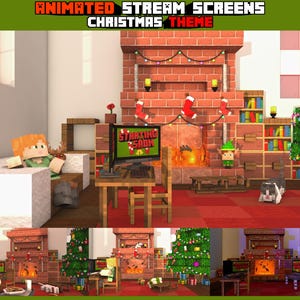 Christmas Animated Stream Package – Scenes for Twitch, Youtube, Kick