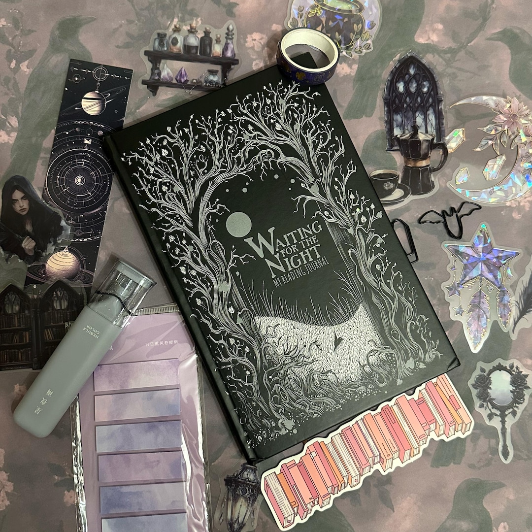 a-dark-aesthetic-book-journal-for-night-readers-and-book-lovers