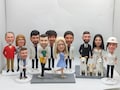 Custom Bobblehead Figurine, Personalized Polymer Clay Gift