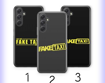 Funda para teléfono Fake Taxi para Samsung A14 A15 A16 A17 A25 A26 A34 A35 A36 A37 A54 A55 A56 A57 A72 A73 + Más modelos Vídeo para adultos popular