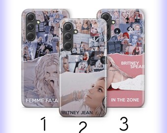 Funda para teléfono Britney Spears H1 para Samsung A14 A15 A16 A17 A25 A26 A34 A35 A36 A37 A54 A55 A56 A57 A72 A73 + Más modelos Cantante estadounidense